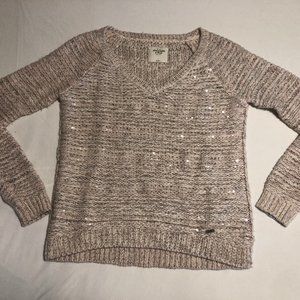 Abercrombie & Fitch Knit Sequin Sweater - L - NWOT